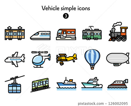 簡單圖示集合車輛 3 126002095