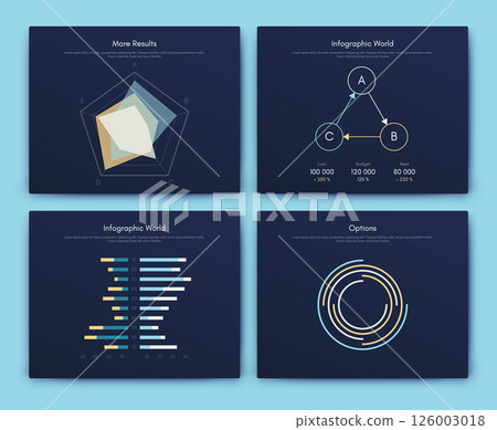 Vector graphics infographics with mobile phone. Template for creating mobile applications, workflow layout, diagram, banner, web design, business reports 126003018