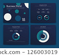 Vector graphics infographics with mobile phone. Template for creating mobile applications, workflow layout, diagram, banner, web design, business reports 126003019