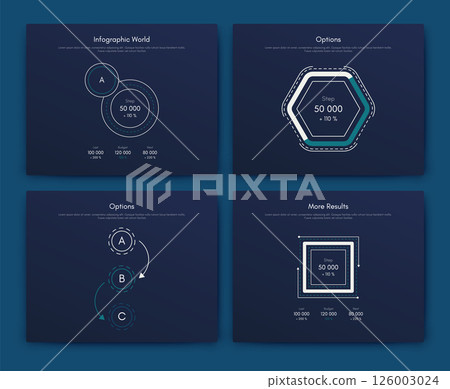Vector graphics infographics with mobile phone. Template for creating mobile applications, workflow layout, diagram, banner, web design, business reports 126003024
