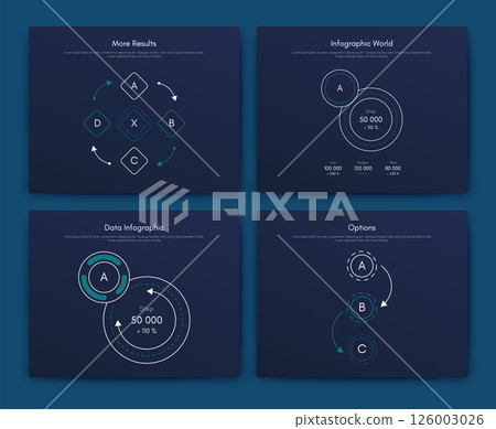 Vector graphics infographics with mobile phone. Template for creating mobile applications, workflow layout, diagram, banner, web design, business reports 126003026