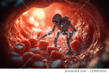 Innovative Blood Clot Removal with Nanobots Innovative Blood Clot Removal with Nanobots 126005650