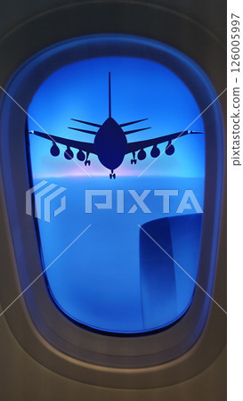 flying plane as air transportation travel flying plane as air transportation travel 126005997