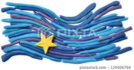 blue abstract plasticine wave background blue abstract plasticine wave background 126006766