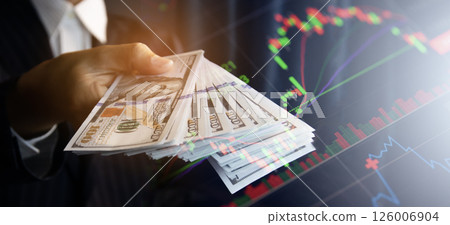 The concept of the dollar and currency volatility. The use of stablecoins in the financial system in 2026. 126006904