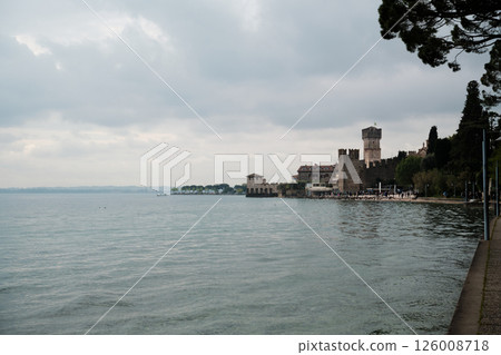 Landscape on Lake Garda in Italy Landscape on Lake Garda in Italy 126008718