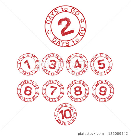 Days to GO. A set of countdown icons. A banner with the number of days before the start of the sale. Label for website, advertising, marketing Days to GO. A set of countdown icons. A banner with the number of days before the start of the sale. Label for website, advertising, marketing 126009542