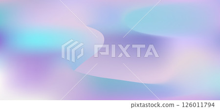 Abstract purple pink and turquoise blue mesh gradient background with organic shapes. Abstract lilac violet and cyan colors liquid digital watercolor for aesthetic design, dusk sky banner 126011794