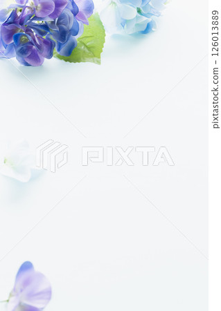 Artificial hydrangea flowers Hydrangea background material 126013889