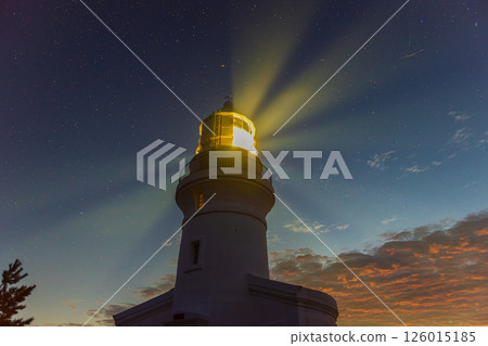 Yakushima Lighthouse - Lights dancing in the night sky - Yakushima National Park (Summer) 126015185