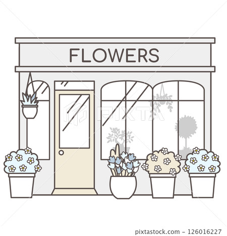 花店插圖 126016227