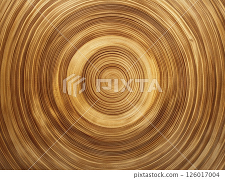 A close-up view of tree rings, displaying concentric circles that represent growth over time, revealing natural patterns, textures, and environmental history. A close-up view of tree rings, displaying concentric circles that represent growth over time, revealing natural patterns, textures, and environmental history. 126017004