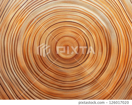 A close-up view of tree rings, displaying concentric circles that represent growth over time, revealing natural patterns, textures, and environmental history. A close-up view of tree rings, displaying concentric circles that represent growth over time, revealing natural patterns, textures, and environmental history. 126017020
