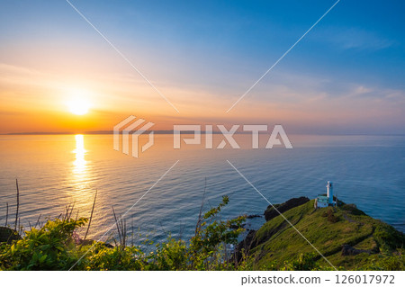 Sunset at Cape Kakuda 126017972