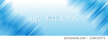Light blue abstract background with diagonal transparent stripes and soft gradient Light blue abstract background with diagonal transparent stripes and soft gradient 126018371