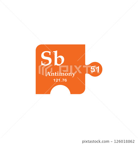 chemical symbol for antimony. chemical symbol for antimony. 126018862