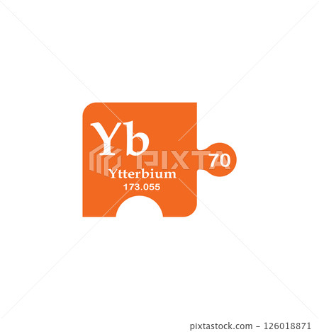 Element ytterbium icon Element ytterbium icon 126018871