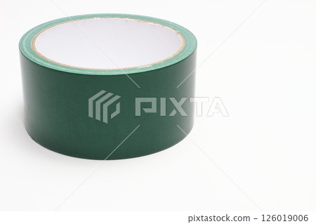 Green packing tape, perfect for packaging work 126019006