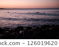 Magic hour at dusk 126019620