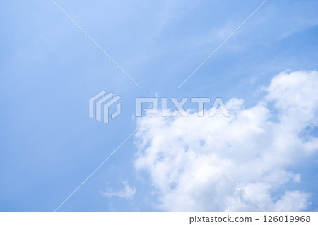 初夏的天空 五月 夏季 初夏 藍天 素材 [東京] 126019968