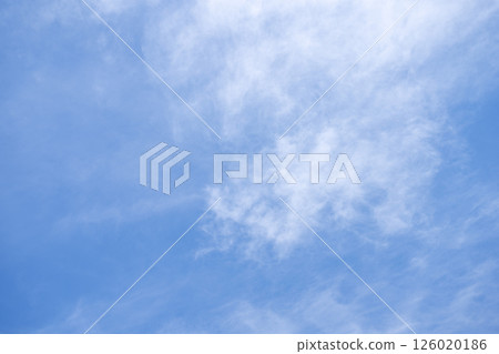 Early summer sky May Summer Early summer Blue sky Material [Tokyo] 126020186