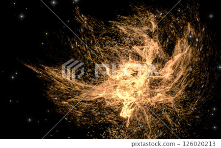 electricity, flame, fractal 126020213