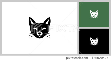 cat head vector design template cat head vector design template 126020423