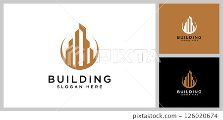 Building logo vector design template Building logo vector design template 126020674