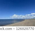 藍天和藍色的大海 126020770