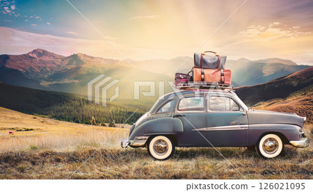 公路旅行圖片拼貼 126021095