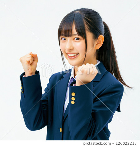 fist pump, high school student, junior high school student 126022215