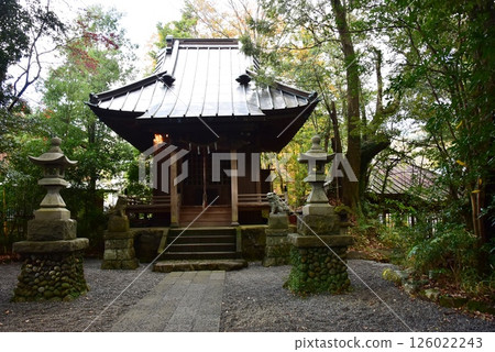 Yugawara Town, Manyo Park, Kumano Shrine on the Yugawara Soyu Tourist Trail 126022243
