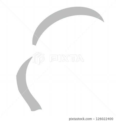 白色手巾和綁布的插圖 白色手巾和綁布的插圖 126022400