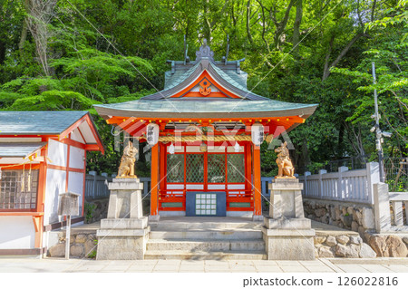 Ebisu Shrine, located within the grounds of Ikuta Shrine Ebisu Shrine, located within the grounds of Ikuta Shrine 126022816