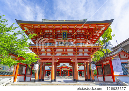 生田神社：雄偉的朱紅色樓門 126022857