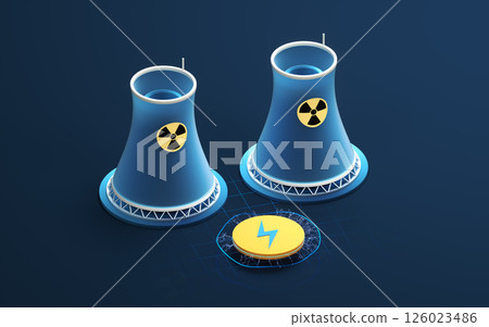 radiation, radioactivity, chimney 126023486