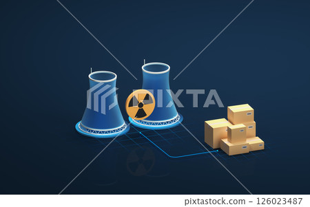 radiation, radioactivity, chimney 126023487