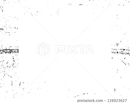Black and white grunge. Distress overlay texture. Abstract surface dust and rough dirty wall background concept. Distress illustration simply place over object to create grunge effect. Vector EPS10. 126023627