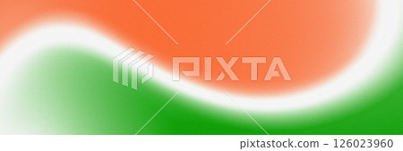 The background is in the colors of the Indian flag with a grainy texture The background is in the colors of the Indian flag with a grainy texture 126023960