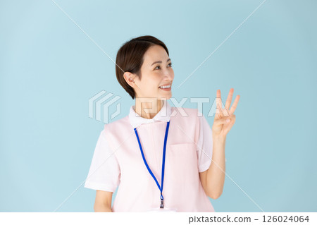 圍裙的女人，護理員，幼稚園老師，醫務人員，3 126024064