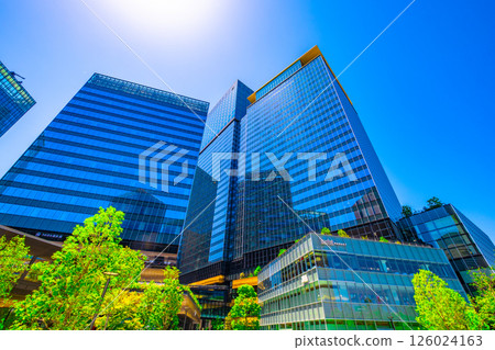Umekita skyscrapers in front of Osaka Station 126024163
