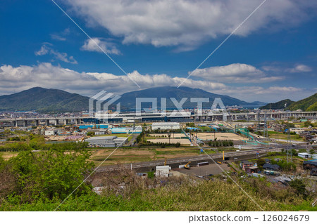 JR敦賀站及敦賀灣的景色 126024679