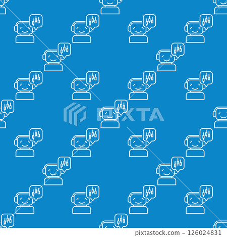 Happy Trading Bot with Candlestick Chart vector seamless pattern in outline style Happy Trading Bot with Candlestick Chart vector seamless pattern in outline style 126024831