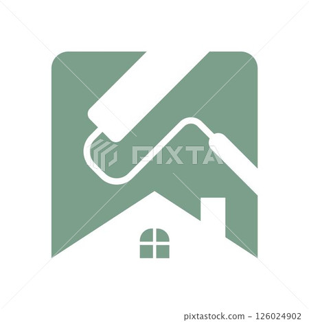 Paint logo icon design Paint logo icon design 126024902