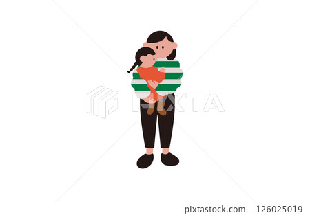 Mom and girl 126025019