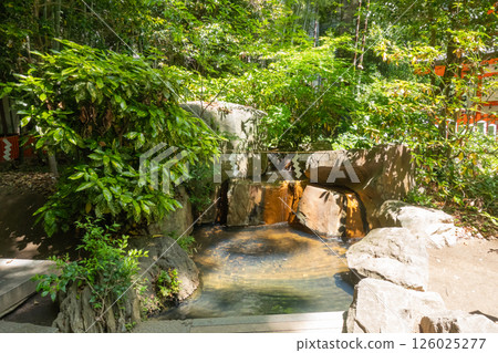 Ikuta Shrine's Water Fortune Telling Station for Matchmaking (Kobe) 126025277