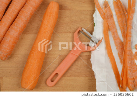 Fresh carrots 126026601