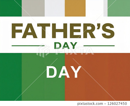 Father's Day banner special - with or without text for flyers and blogs 126027450