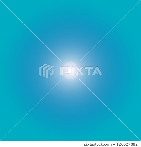 White sphere on a blue background 126027882