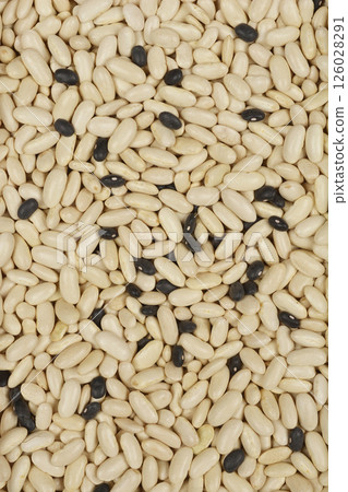 White and black beans 126028291